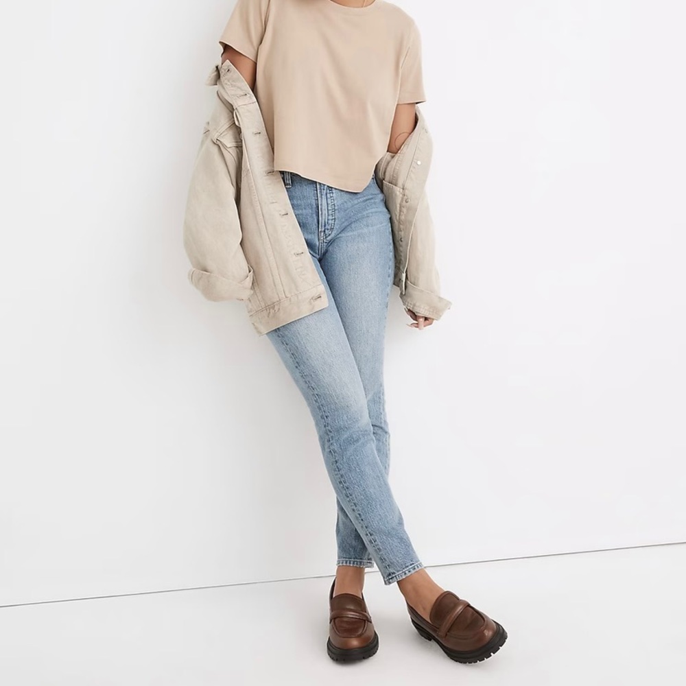 Madewell curvy perfect vintage jean - 31 - Heathcote Wash